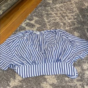 flowy cropped t-shirt